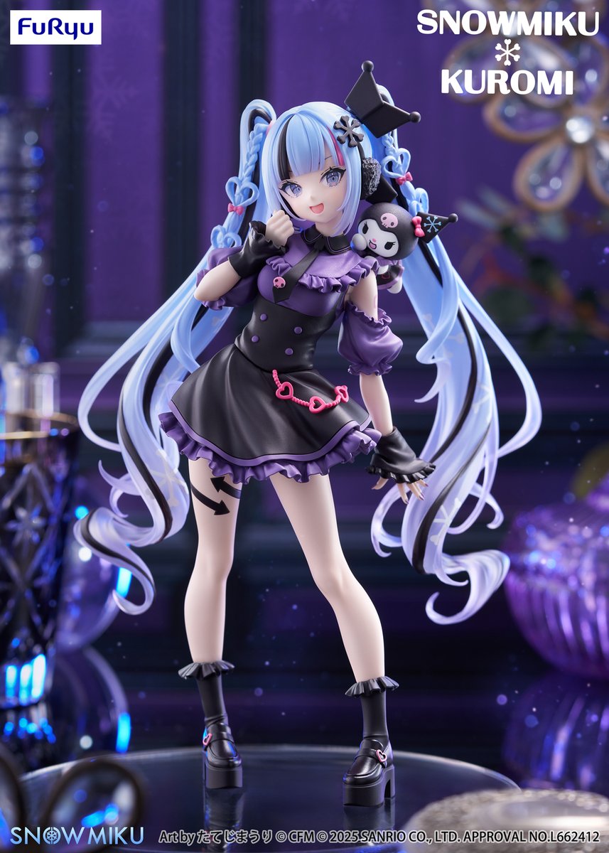 Hatsune Miku Trio-Try-iT - Kuromi × Snow Miku