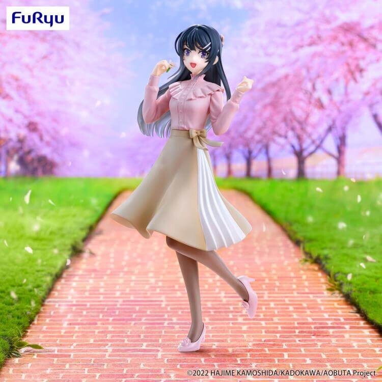 Rascal Does Not Dream Series Mai Sakurajima [Spring Outfit Ver.] Trio-Try-iT Figure
