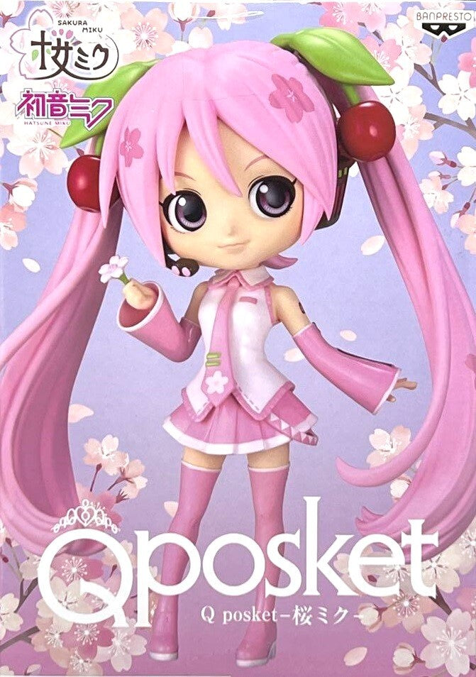 Banpresto Banda Hatsune Miku Q Posket Sakura Miku